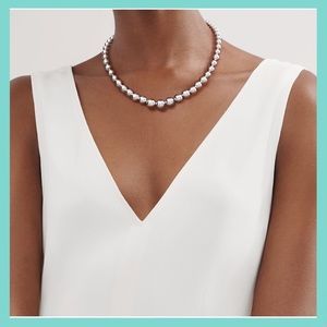 💕Tiffany&Co. HardWear Graduated Ball Bead Necklace 16”💕